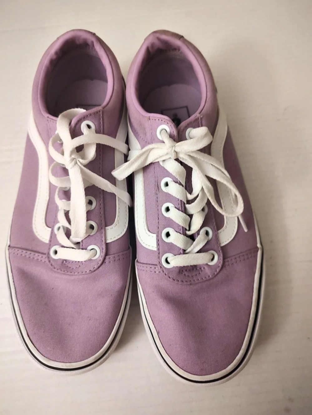 Vans Old Skool Sneakers Purple & White US 8